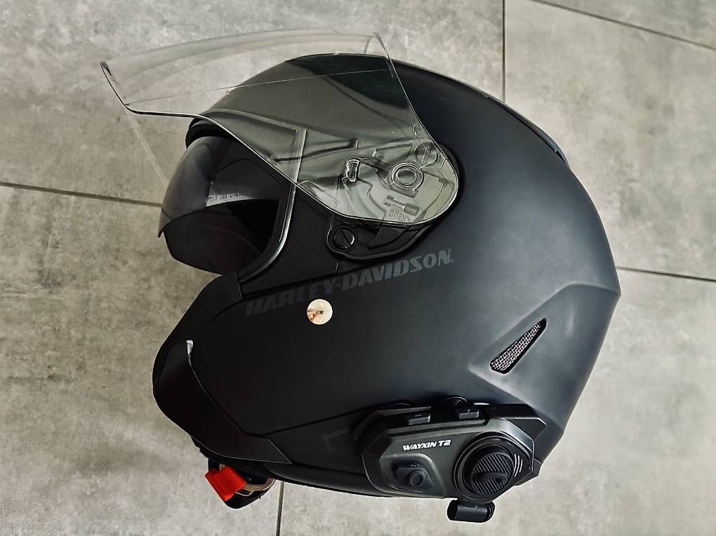 Harley-Davidson Casques & visières: Jethelm Harley Davidson mit Headset – D'occasion à Thun par Fuesu1812 2