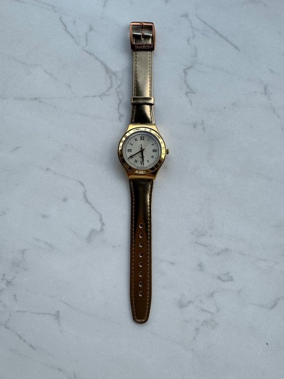 Swatch Montres: SWATCH*IRONY*YGG106*ROMANICO*1997**MIT NEUM LEDERARMBAND – D'occasion à Schaffhausen par vasco016 4