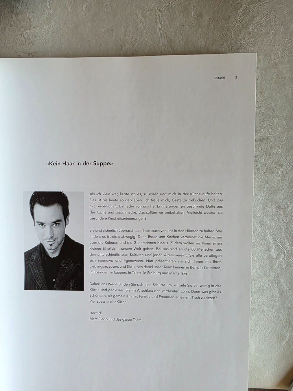 Bücher: Kein Haar in der Suppe - Marc Riedo – Gebraucht aus Walterswil BE von Lonitti 2
