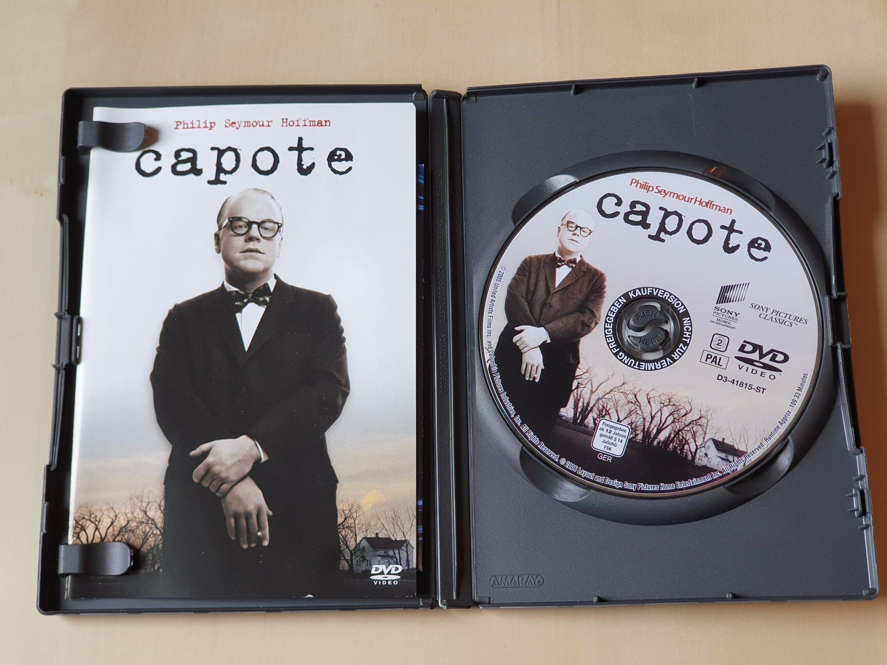 Tutti i DVDs: Capote – Usato da Stansstad venduto da collectorsshop 2