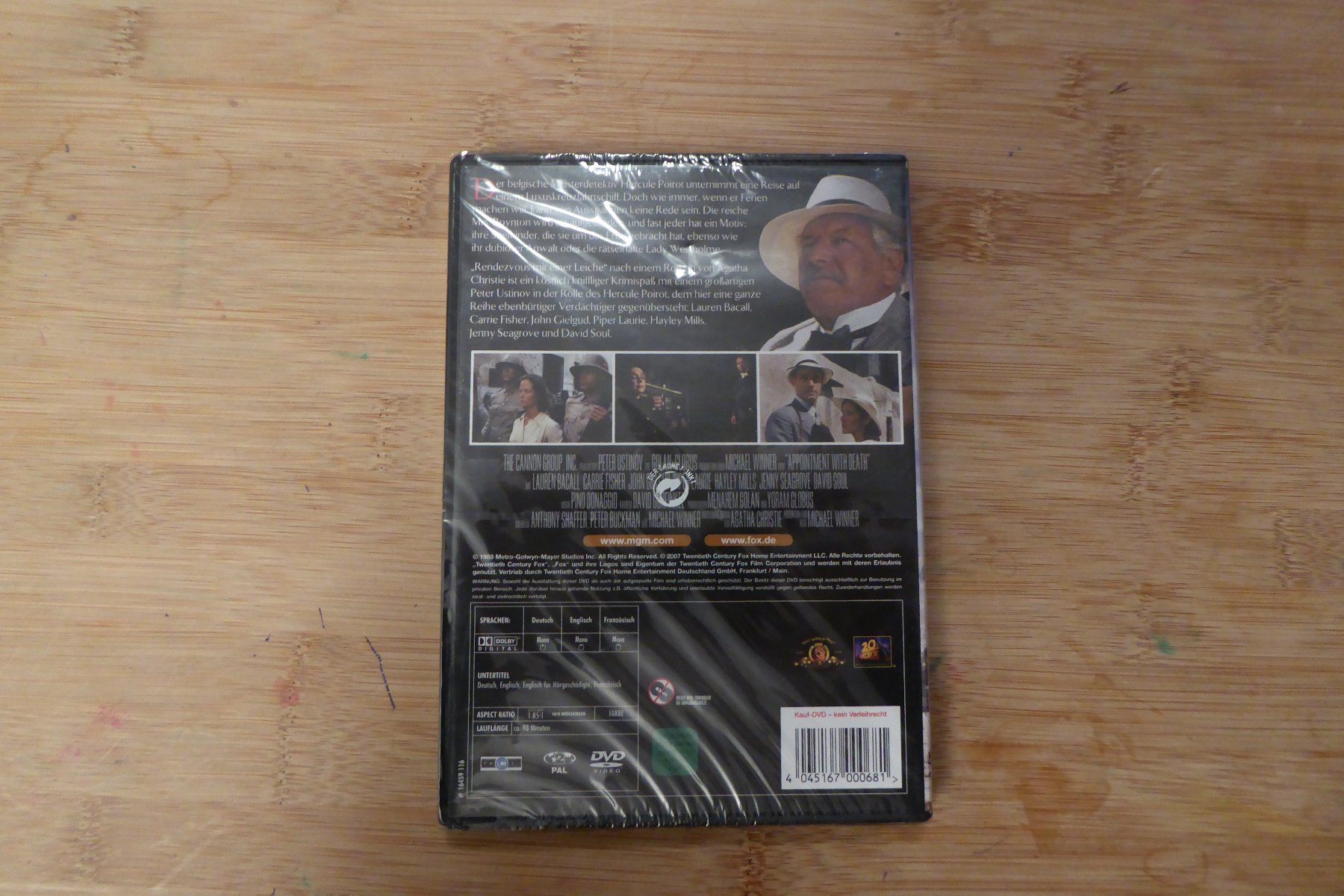 Tutti i DVDs: DVD OVP Rendezvous mit einer Leiche Peter Ustinov – Nuovo e nell'imballaggio originale da Allschwil venduto da Summelsarium 1