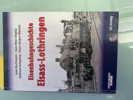 Livre Eisenbahngeschichte Elsass-Lothringen
