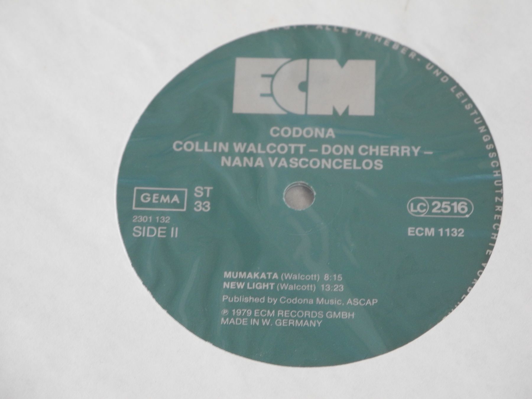 Dischi in vinile: CODONA: COLLIN WALCOTT / DON CHERRY / NANA VASCONCELOS - ECM – Nuovo (secondo la descrizione) da Fahrwangen venduto da Swirl2 2