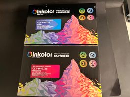 Inkolor Toner Cyan & Magenta ungeöffnet