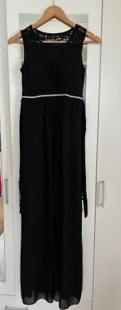 Damen Abendkleid schwarz Grösse 38