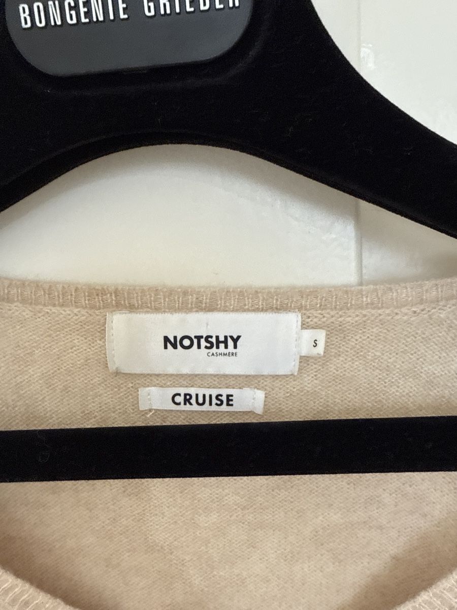 Maglioni & Felpe: Pull NOTSHY 100% cachemire beige neuf – Nuovo e nell'imballaggio originale da Genève venduto da cece22 6