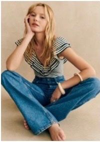Top: Sezane Body ISABELLA M – Nuovo (secondo la descrizione) da Widnau venduto da Imani