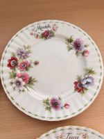 Royal Albert Flower of month March  Teller 20cm