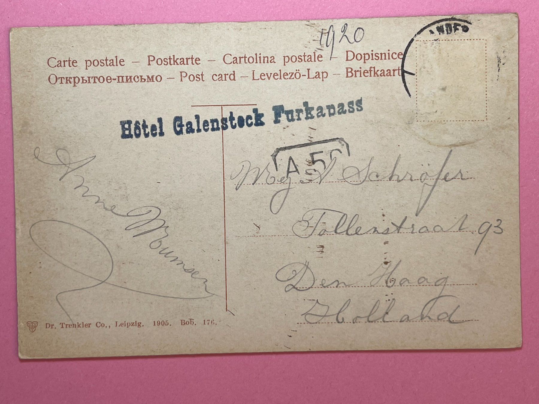Cartes postales: Hospental – D'occasion à Steg VS par danwer74 1