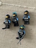 Lego Taucher Figuren, 4 Stück, tolles Set für Sammler!