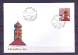 CH FDC Einzelmarke 96