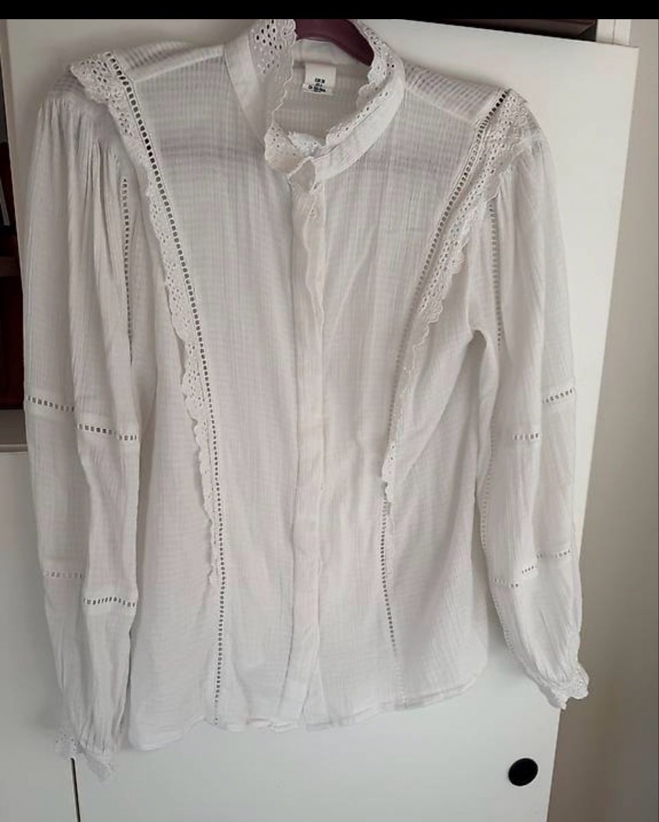 H&M Chemisiers: Damen Bluse weiss – D'occasion à Möhlin par mar_k5wf