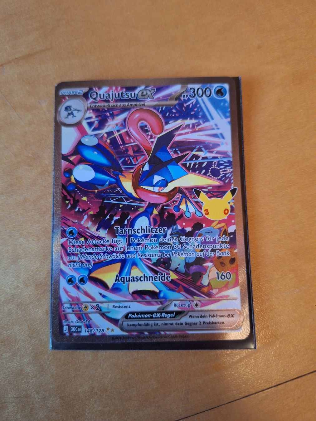 Pokémon Carte collezionabili: 30th anniversary Quajutsu SIR – Nuovo (secondo la descrizione) da Thunstetten venduto da carolin03
