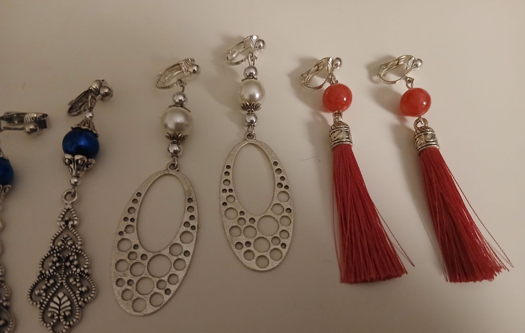 Orecchini pendenti & Orecchini a lobo: 3 Paar Ohrclips Handarbeit – Nuovo e nell'imballaggio originale da Stansstad venduto da mikamo 2