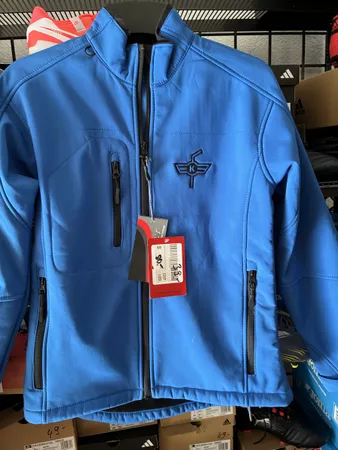 Softshell Jacke EHC Kloten blau Grösse S neu mit Etikett