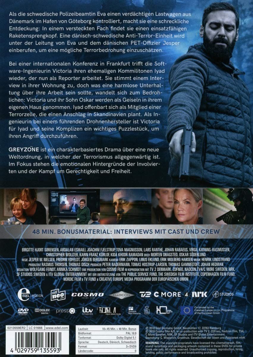 Tutti i DVDs: Grey Zone Staffel 1   mit Brigitte Sorensen    3DVDs – Nuovo (secondo la descrizione) da Triengen venduto da Nilana 1