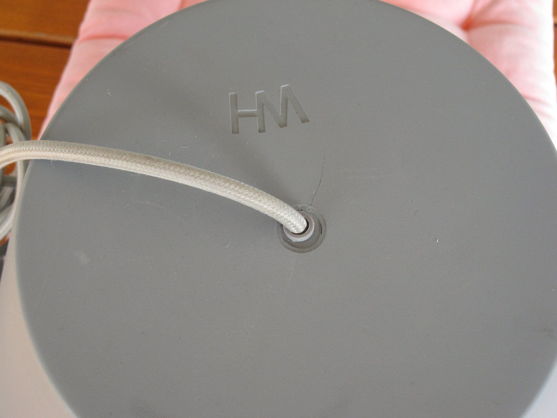 Hay Lampadari & plafoniere: HAY Pendelleuchte "Sinker Pendant L"  - dusty grey – Usato da Arbon venduto da lucullus61 2