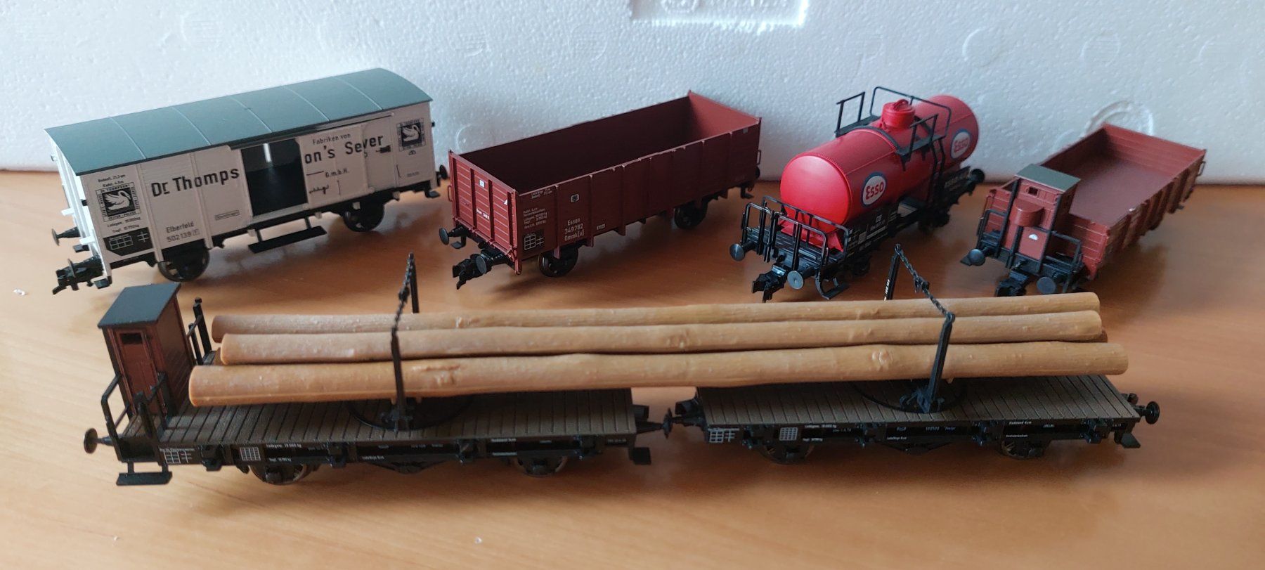 Fleischmann Modelleisenbahnen: Fleischmann 4891 - Dampfzug mit G8 der K.P.E.V. – Neu (gemäss Beschreibung) aus Rotkreuz von MOBAHN-1zu87 7