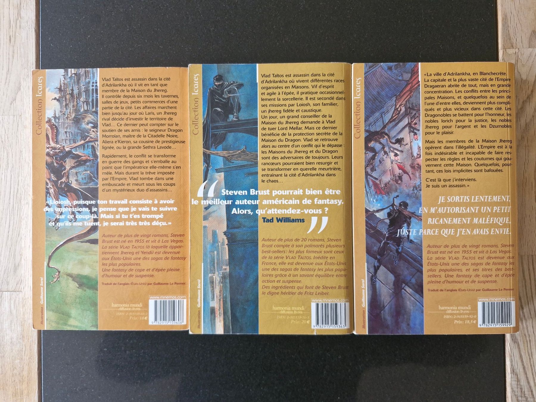 Libri: Vlad Taltos - trilogie - Steven Brust – Usato da Belfaux venduto da Fanfouet 1