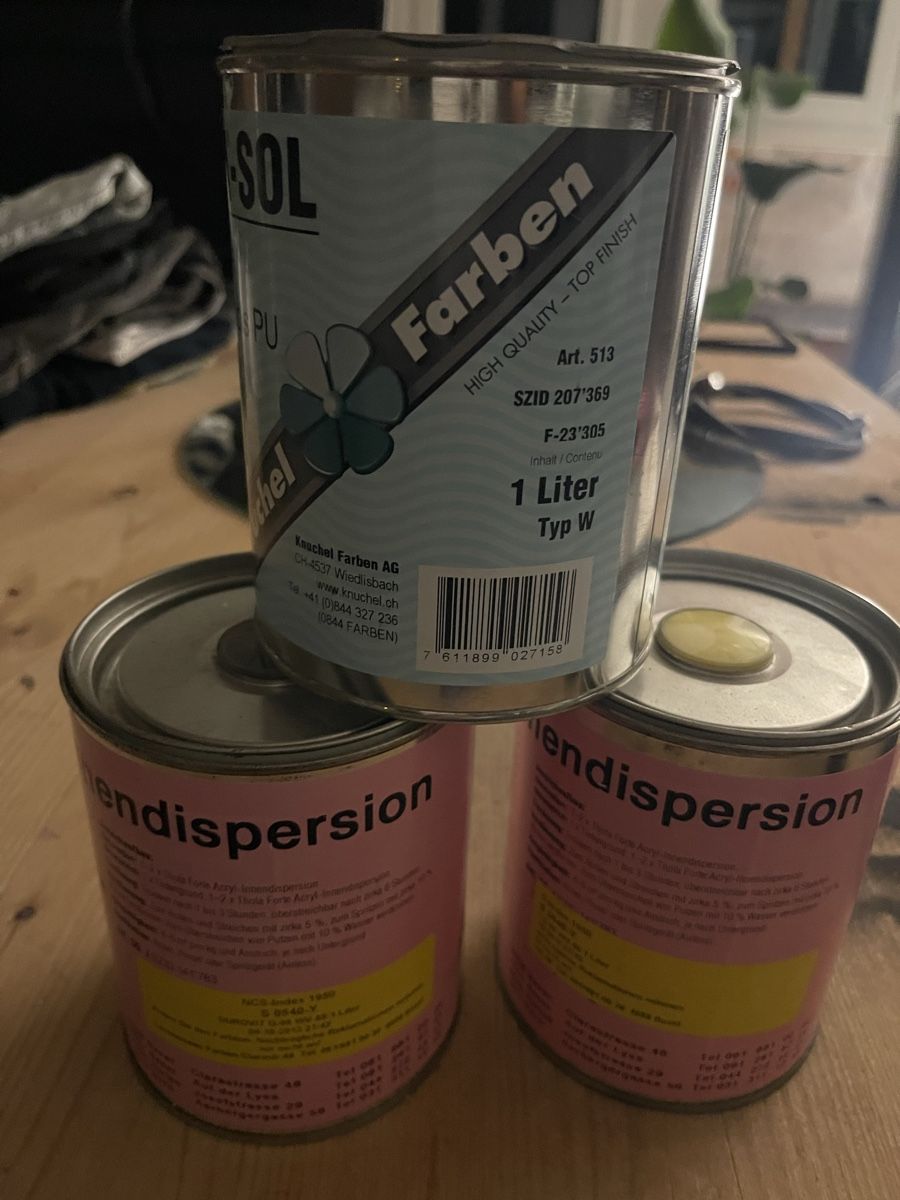 Peintures: Farbe – D'occasion à Bottmingen par ale3829