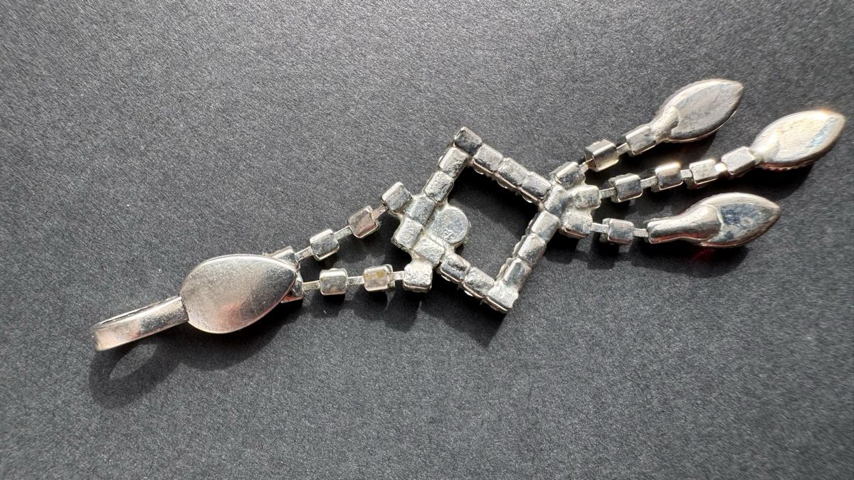 Anhänger: Anhänger Modeschmuck mit Glassteinen rosa – Gebraucht aus HORGEN von vladibarca10 4