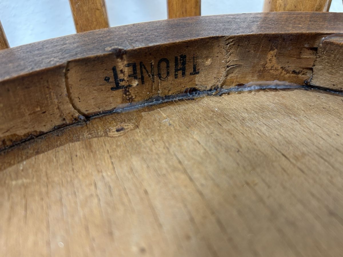 Thonet Poltrone: 2er Set Thonet Armlehnstühle – Usato da Basel venduto da MoebelSackmann 5