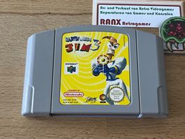 Earth Worm Jim 3, original, Nintendo 64 N64 Spielmodul