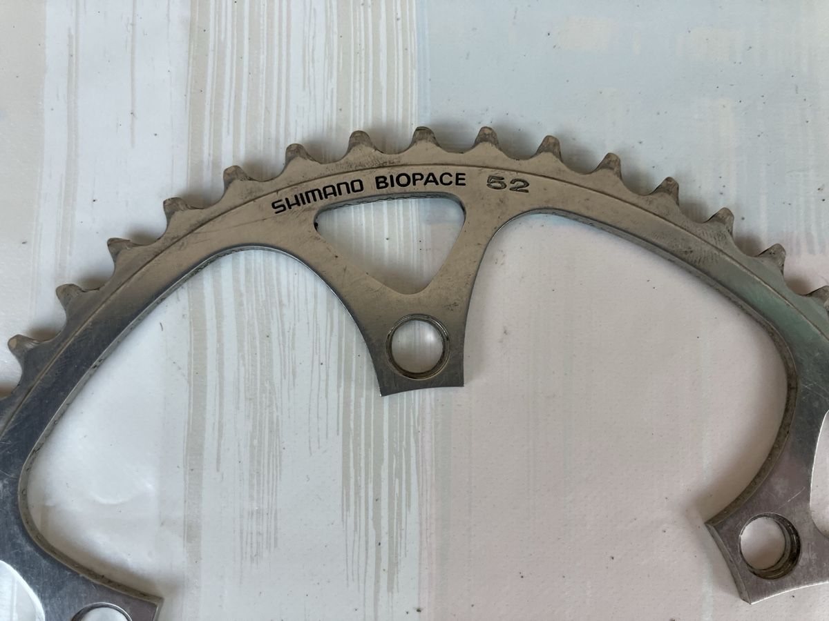 Shimano Pezzi di ricambio: Shimano Biopace Kettenblatt 52 / 42 – Usato da Trimbach venduto da cendira 2