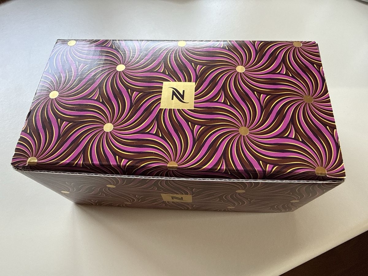 Tutte le decorazioni: Elegante handgemachte Glaskugel von Nespresso – Nuovo e nell'imballaggio originale da Schaffhausen venduto da Pfurrisprutz 1