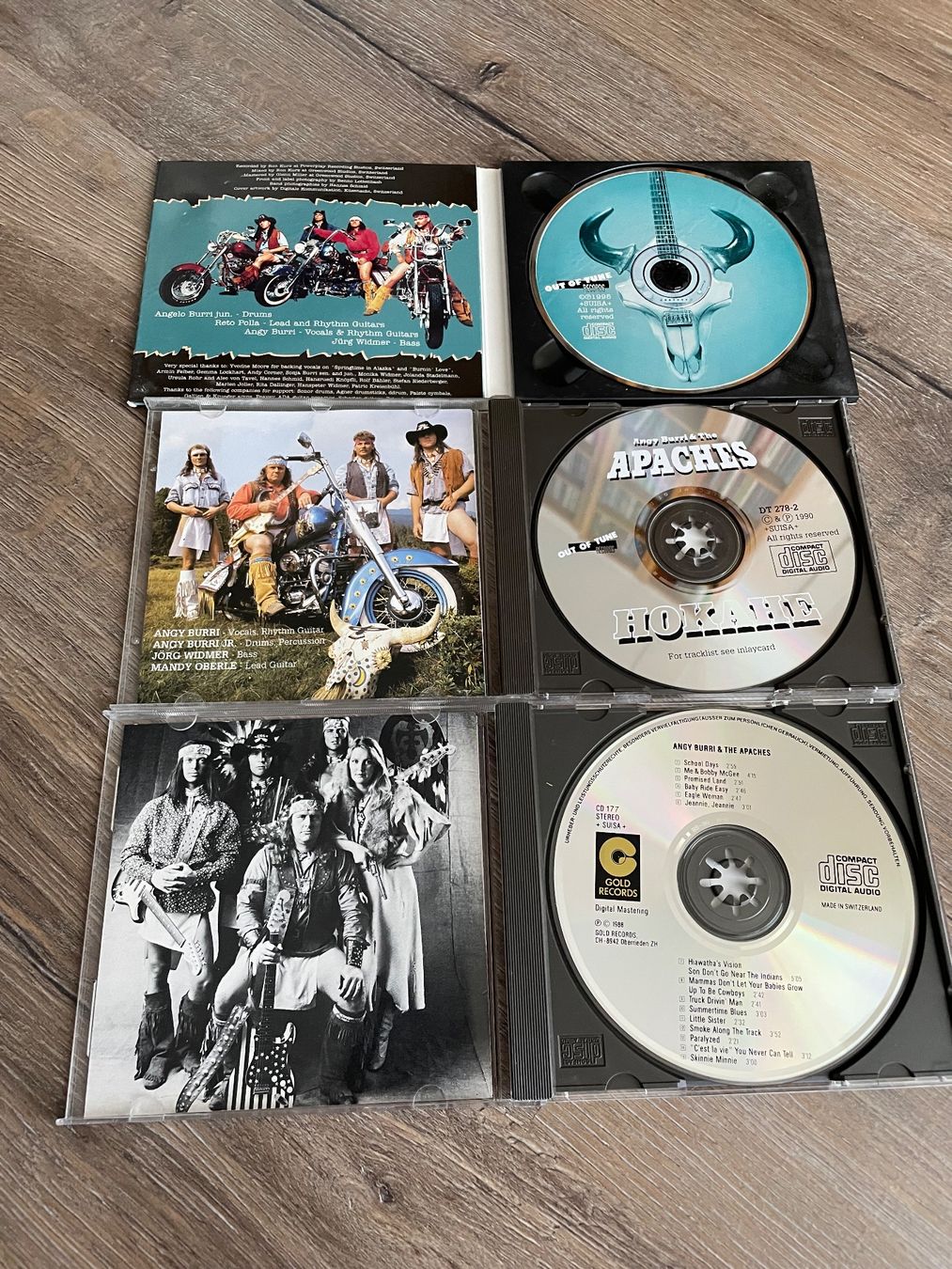 CD: 3x Angy Burri & The Apaches – Nuovo (secondo la descrizione) da Reinach AG venduto da trigger7811 1