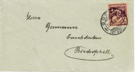 PJ Kleinbrief J4 nach Bischofszell