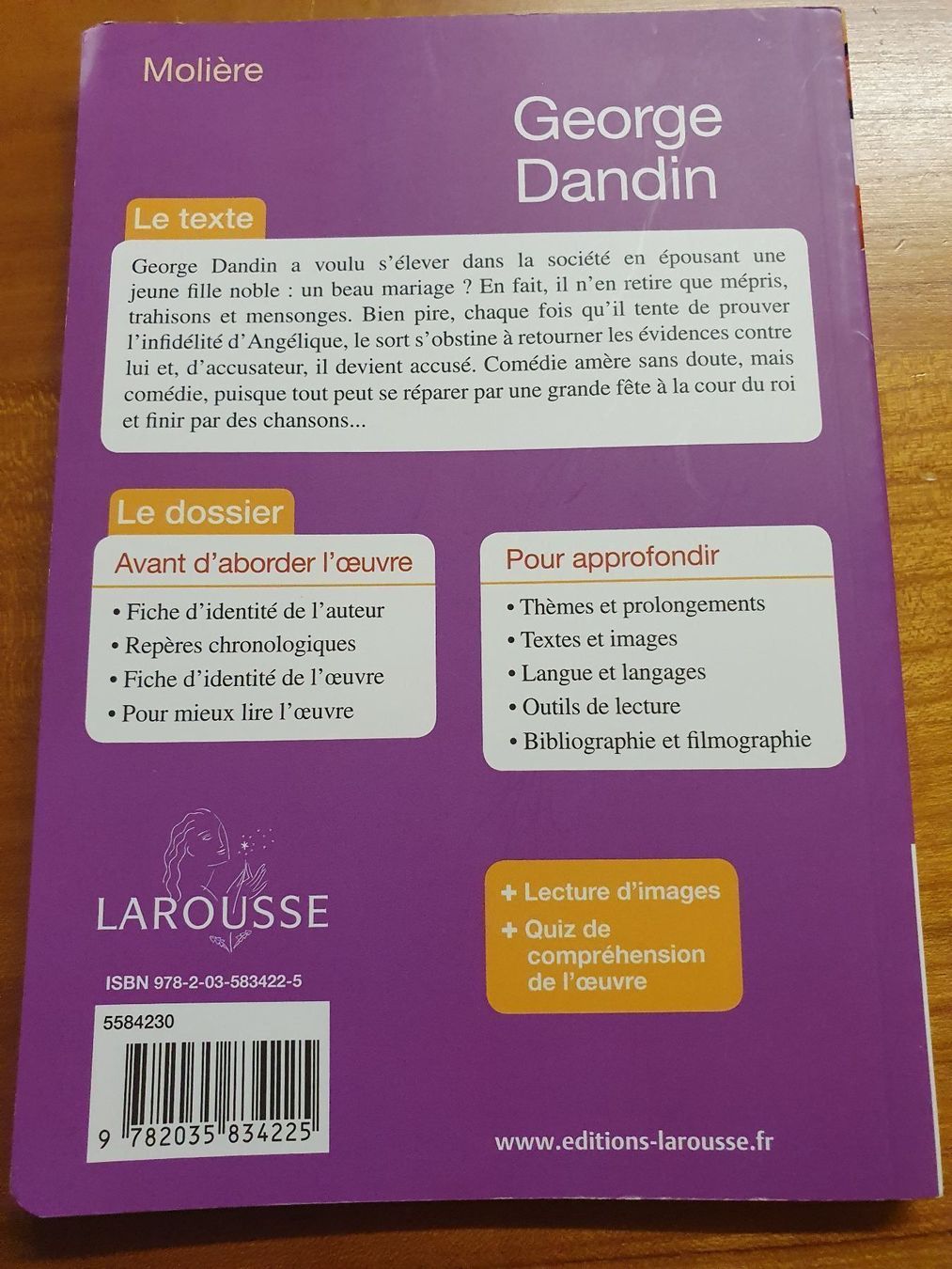 Livres: Molière George Dandin ou le mari confond – D'occasion à Oberdorf BL par BaldenEagle 1