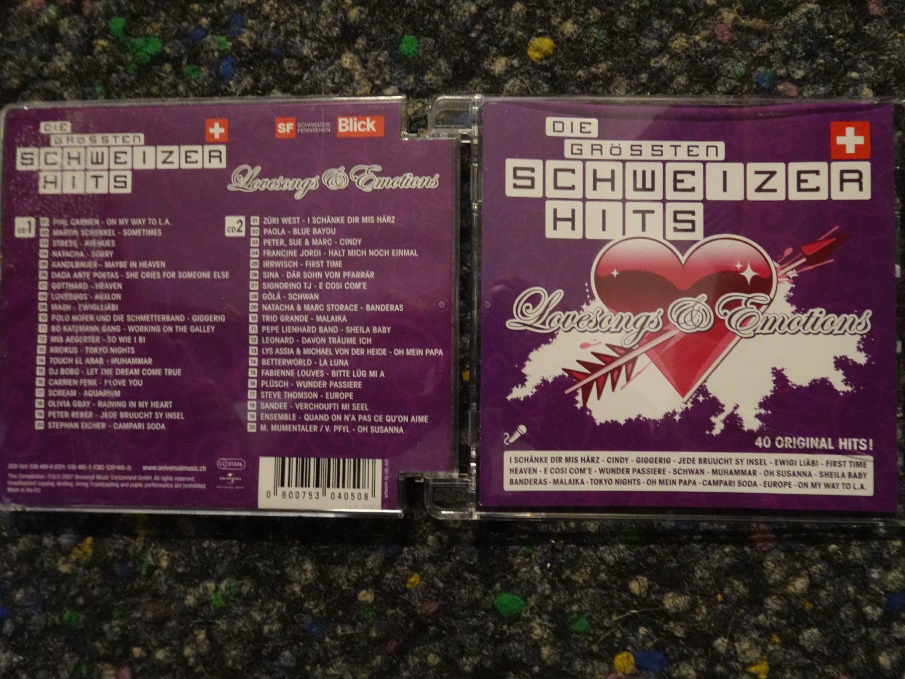 CDs: Doppel-CD : Sampler: Die grössten Schweizer Hits – D'occasion à Lotzwil par Kiddis