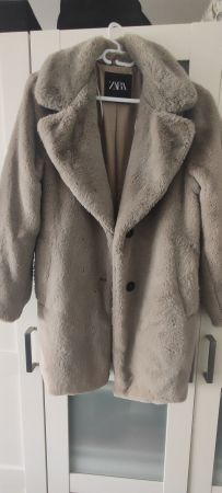 Mantel Zara Herbstmantel Beige