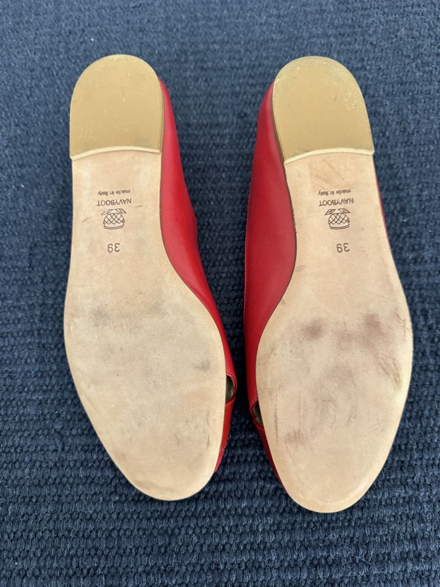 Navyboot Scarpe da donna: Damenschuhe Navyboot Grösse 38 - rot – Usato da Hirzel venduto da Marmar88 3
