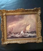 Oel auf Leinwand / von W. Van de Velde