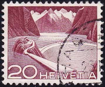 Alle Briefmarken: 1949, Urtype Nr. 301, sauber gestempelte Marke, fehlerfrei. – Gebraucht aus Aesch BL von toffifee09
