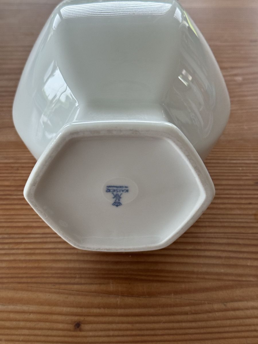 Kaiser Vasen & Gefässe: Wunderschöne Kaiser Vase, weiss, 36 cm hoch! – Gebraucht aus Lanzenhäusern von Galaa 2