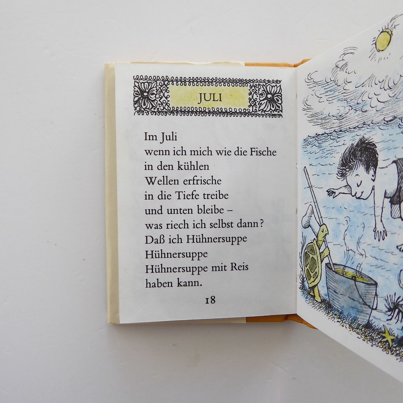 Libri: Hühnersuppe mit Reis - Maurice Sendak – Usato da Basel venduto da Kunterbunt12 2