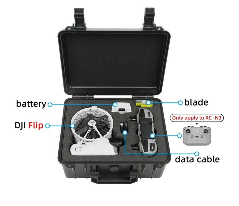 DJI RC Modellbau: Aufbewahrungskoffer für DJI Flip - Malette de rangement – Neu und originalverpackt aus Bussigny von SHOP-DRONE-UNIVERS 3