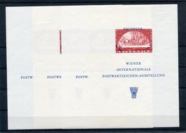 Österreich WIPA 1965 Neudruck 4 Stück