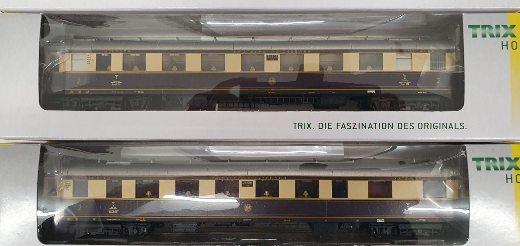 Trix Modellini di ferrovie: TRIX 23430 Set DRG Rheingold Epoche II – Nuovo e nell'imballaggio originale da Würenlos venduto da juruth 4