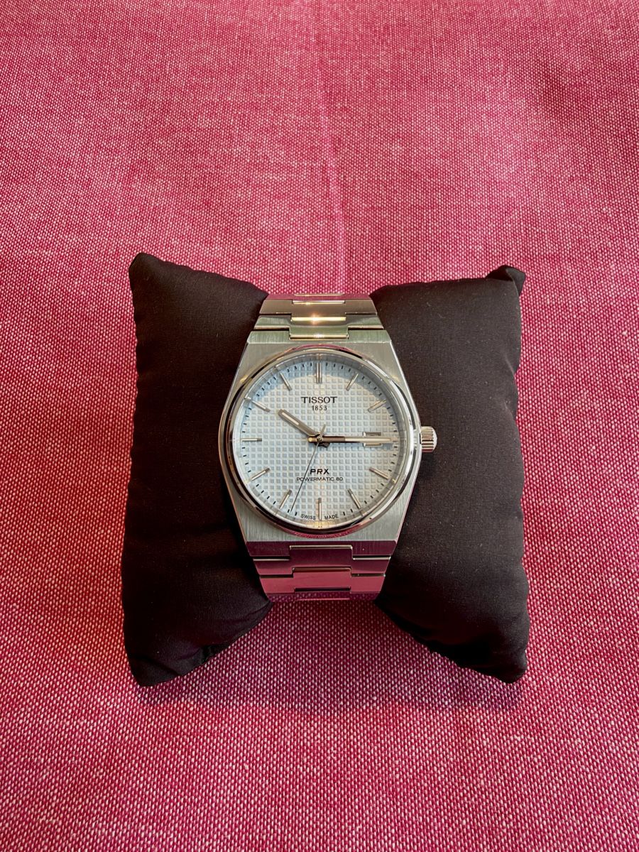 Tissot Uhren: Tissot PRX Powermatic 80 - Hellblau – Gebraucht aus Rossrüti von MarktKompass 2