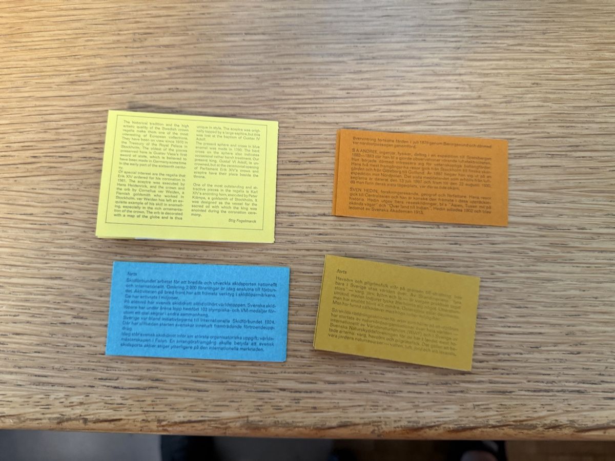 Alle Briefmarken: 4 Markenheftchen von Schweden  – Neu (gemäss Beschreibung) aus Murgenthal von Tina_4055 2