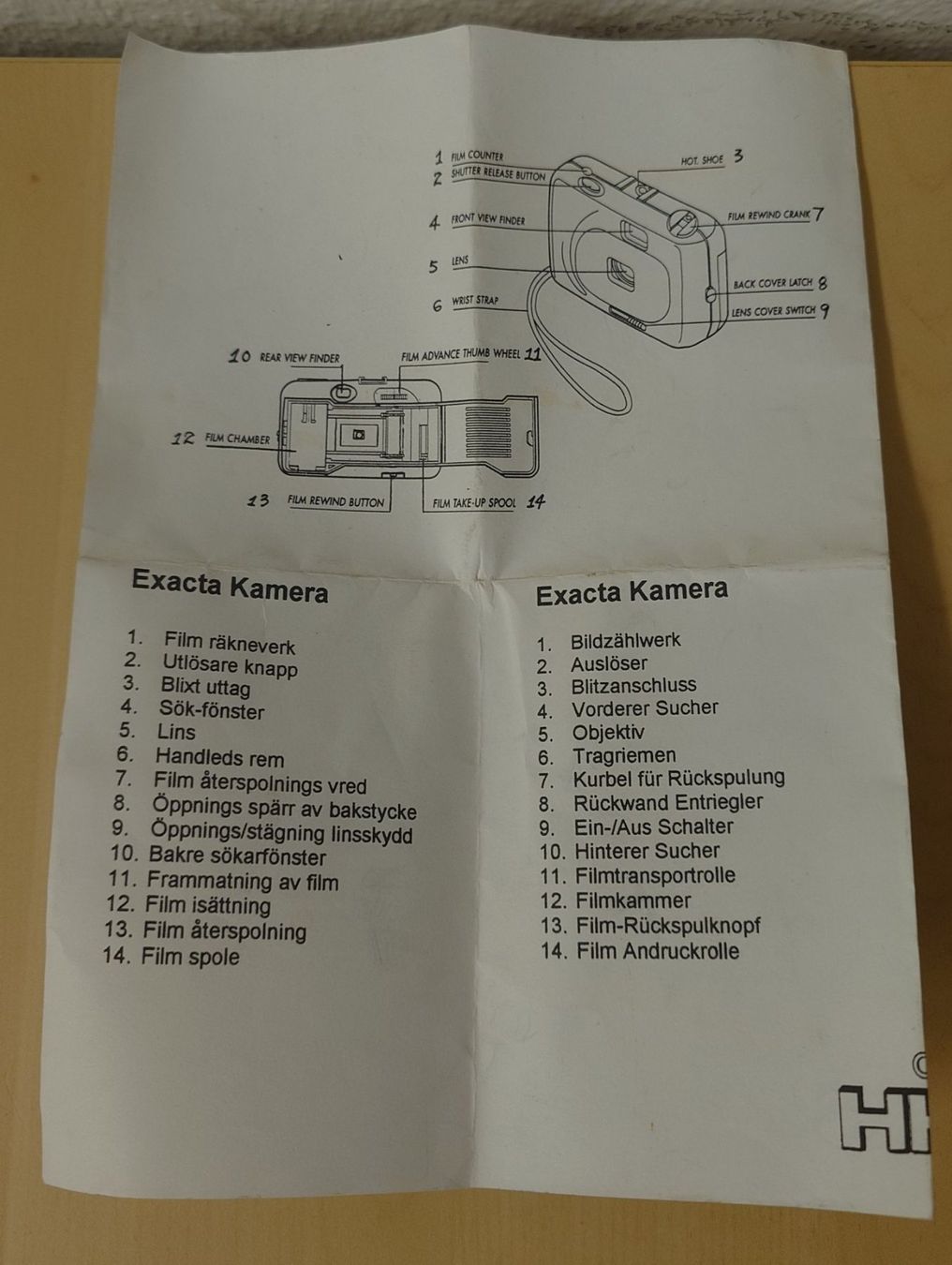 Fotocamera: Kompaktkamera Exacta 135, f28mm, ca. 1990er – Usato da Ostermundigen venduto da Chrisascht 3