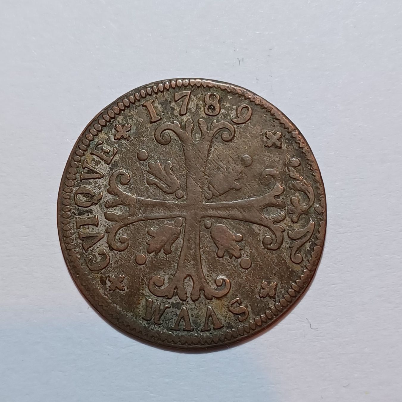 Tutti le monete: 1/2 Batzen Neuenburg 1789 – Usato da Pfäffikon ZH venduto da Schweizer_Muenzen