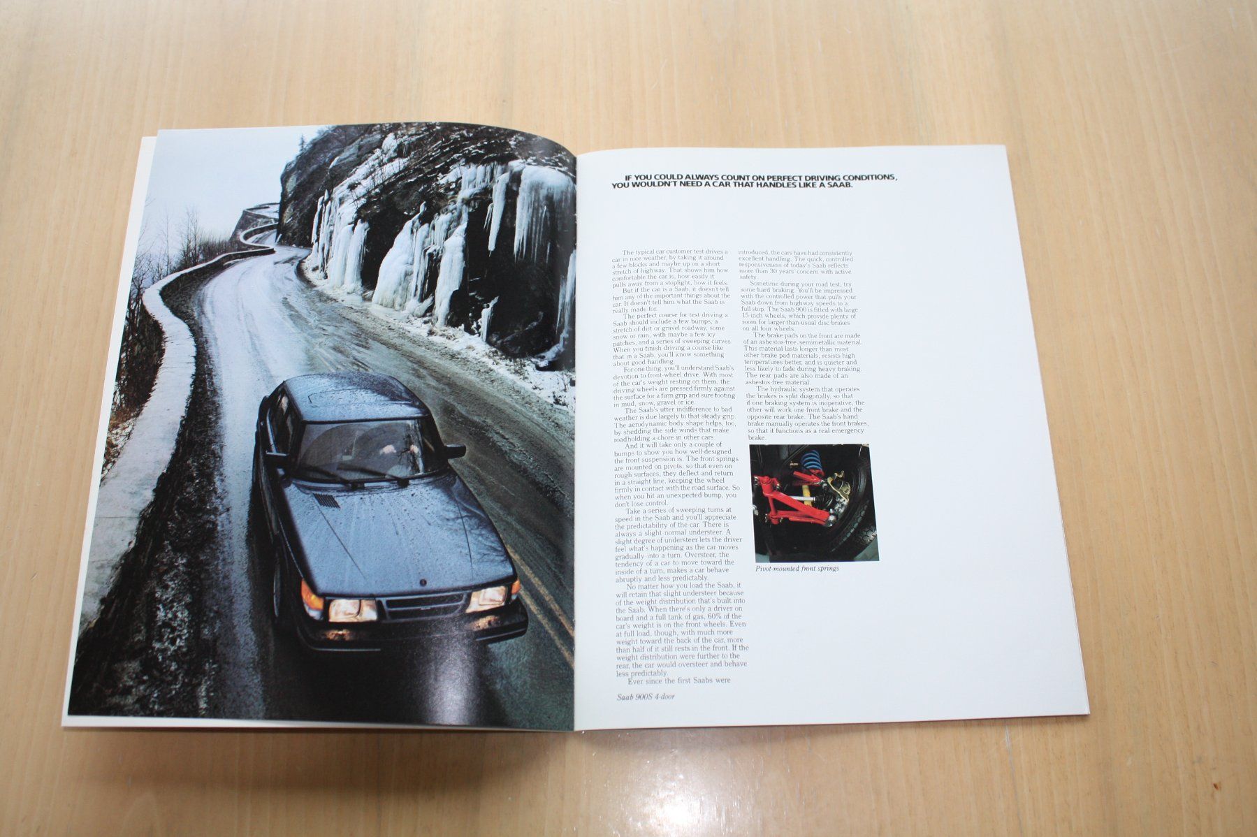 Saab Documenti: Saab 900 Prospekt USA 1985 – Usato da Wikon venduto da erwin400 1
