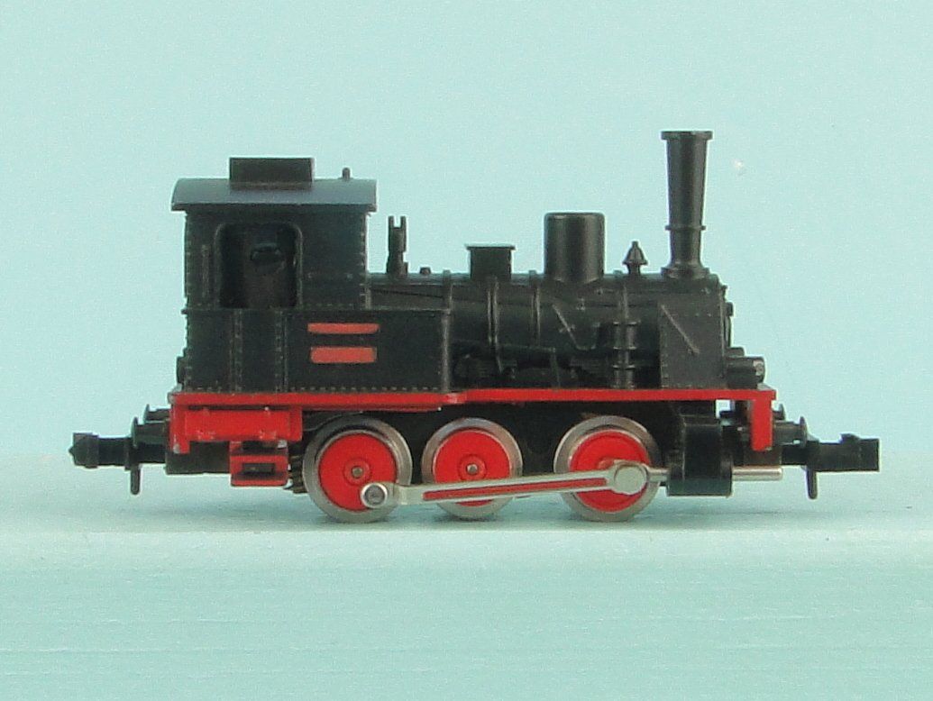 Trix Modellini di ferrovie: Minitrix Spur N kleine Dampflokomotive – Usato da Bülach venduto da cann11 3