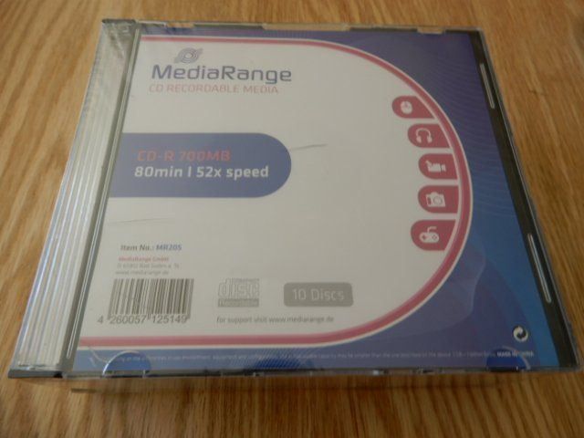 CD & DVD vergini: MediaRange CD-R 700MB / 52x – Usato da Rapperswil SG venduto da Seppi77 1