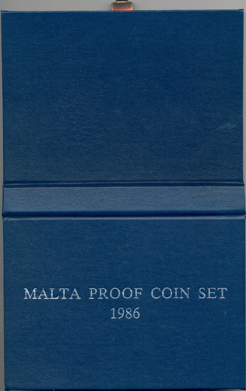 Alle Münzen: Malta Proof Set 1986 im Originaletui KM#PS11 – Neu und originalverpackt aus Au SG von Zogu 2